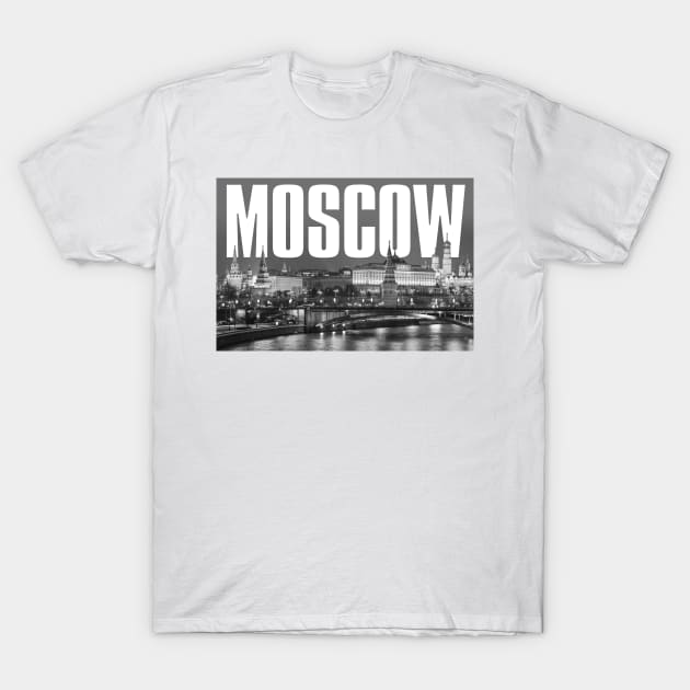 Moscow Cityscape T-Shirt by PLAYDIGITAL2020